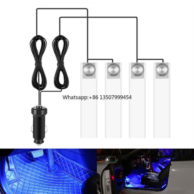 Lighting Interior Decor - Lampka Atmosferyczna do Samochodu 12 V,