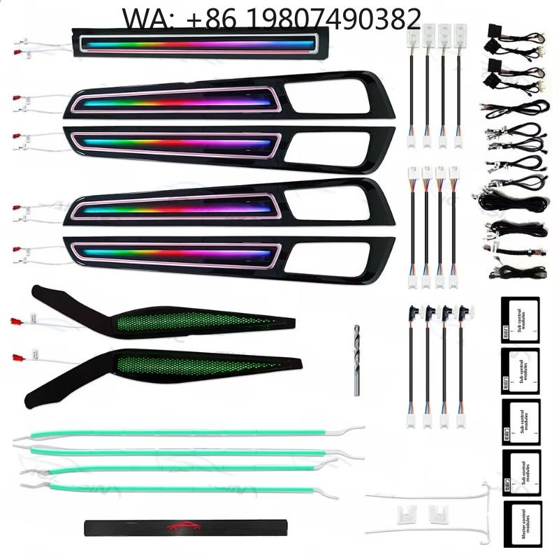 Lighting Interior Decor - Zestaw dynamicznych świateł RGB z efektem