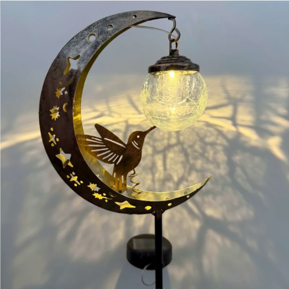 Outdoor Lighting Decor Ideas - Lampa solarna do ogrodu w kształcie