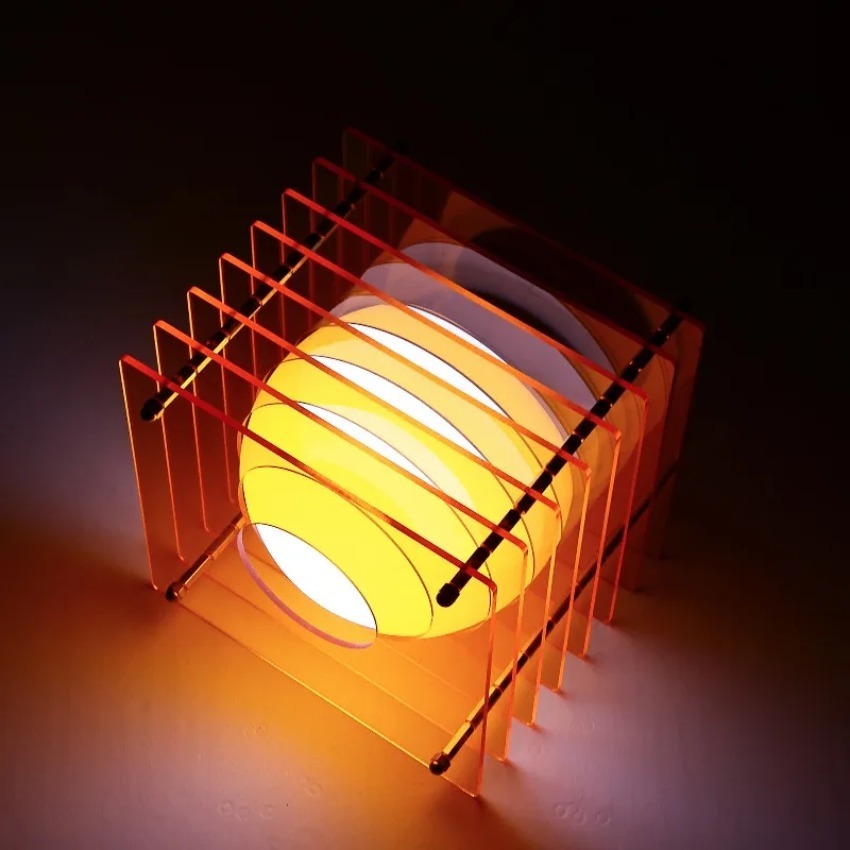 Lighting Decoration For Home - Lampa Księżyc DIY Akrylowa Lampa z
