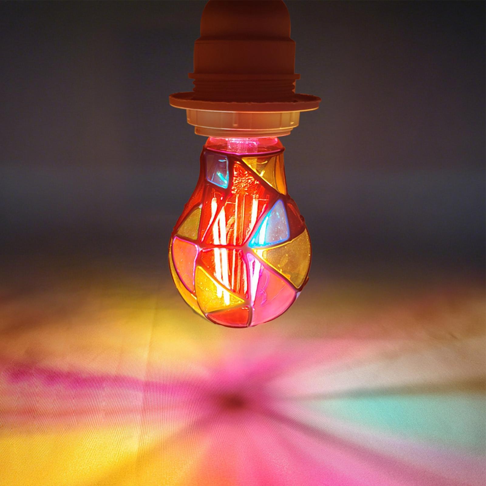 Lighting Decoration For Home - Dekoracyjne żarówki E27, oprawa A60, 6W,