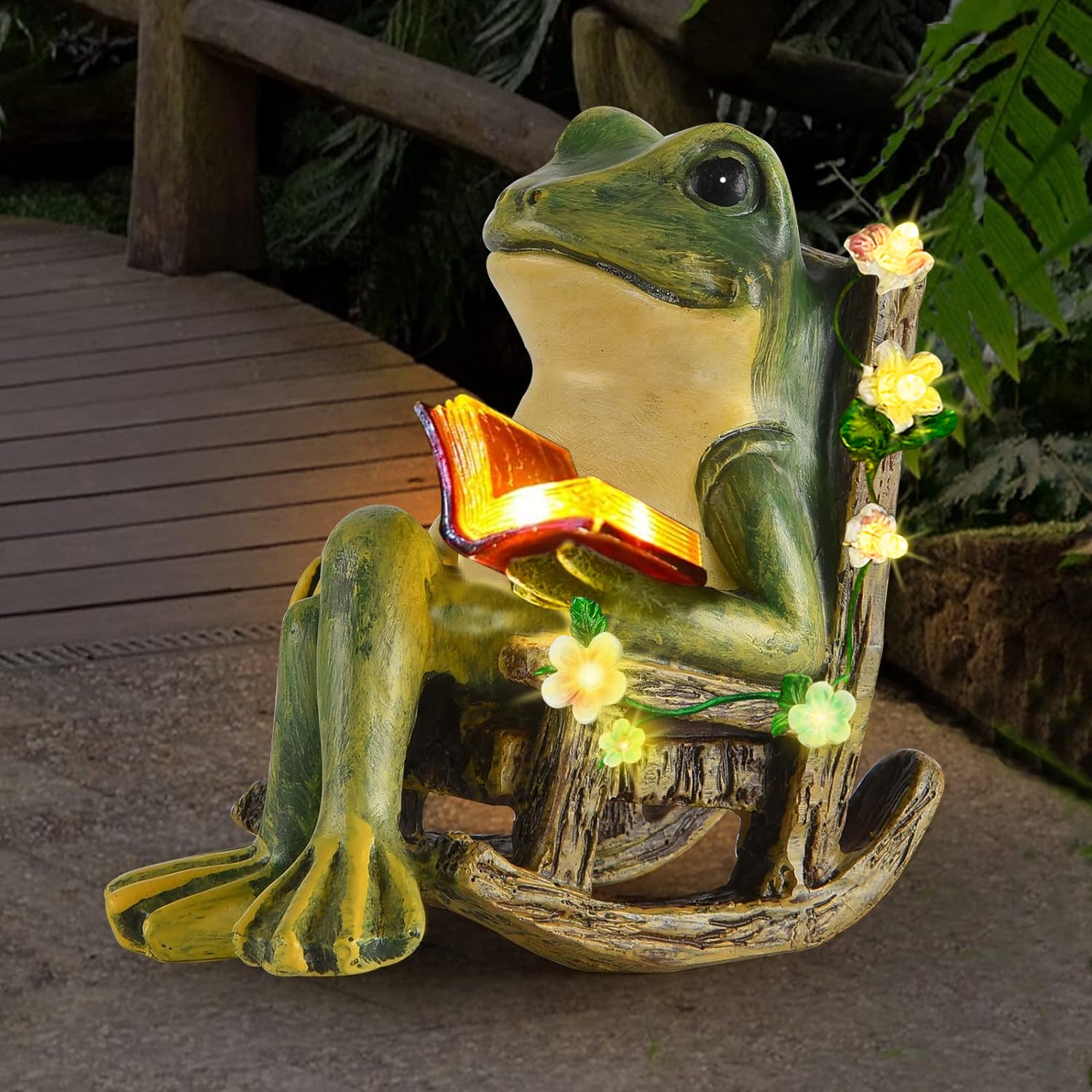 Żabki dekoracje ogrodowe, żabi – Outdoor Lighting Decor Ideas recenzja i cena