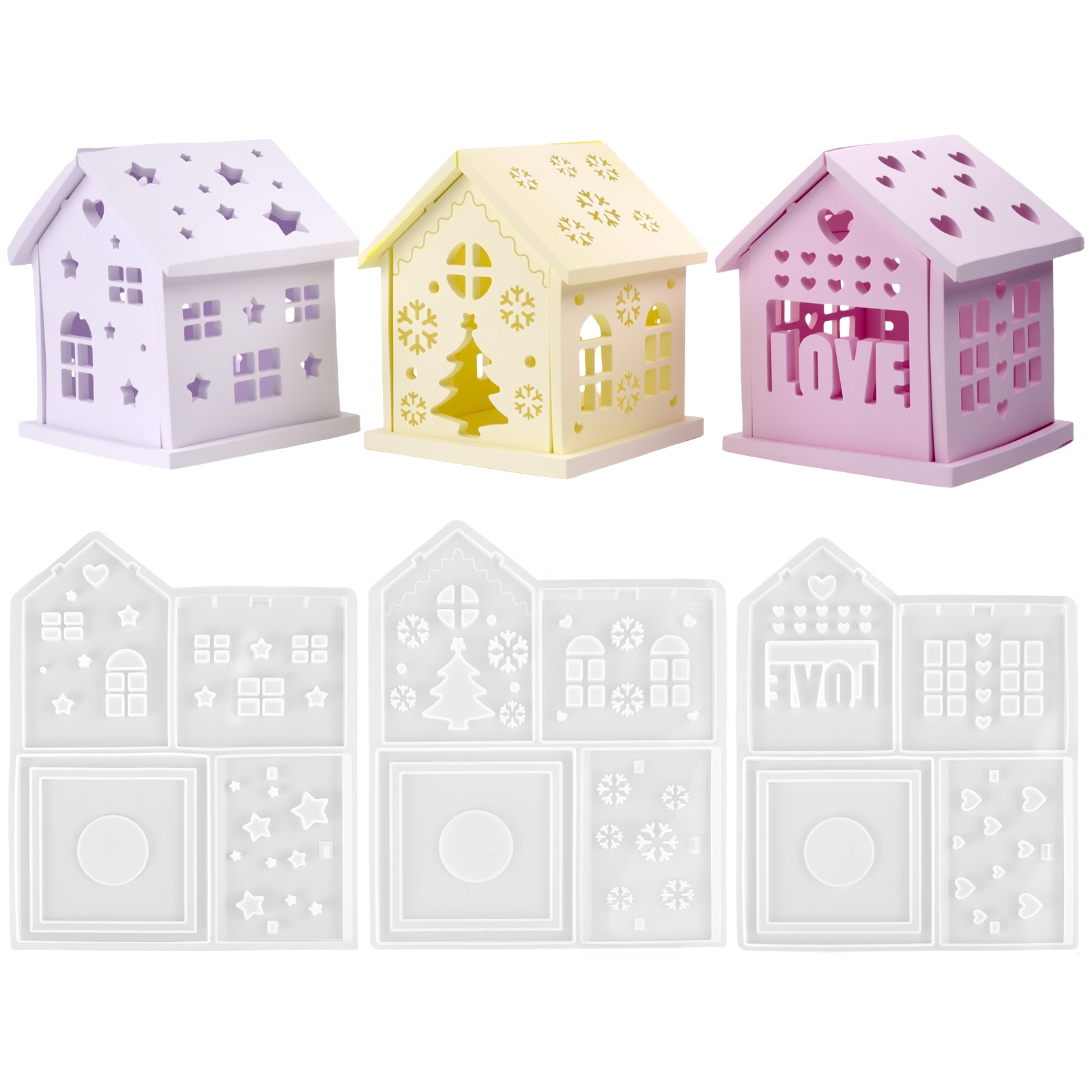Forma Silikonowa 3D Dom DIY Ch – Candle Holder Set recenzja i cena