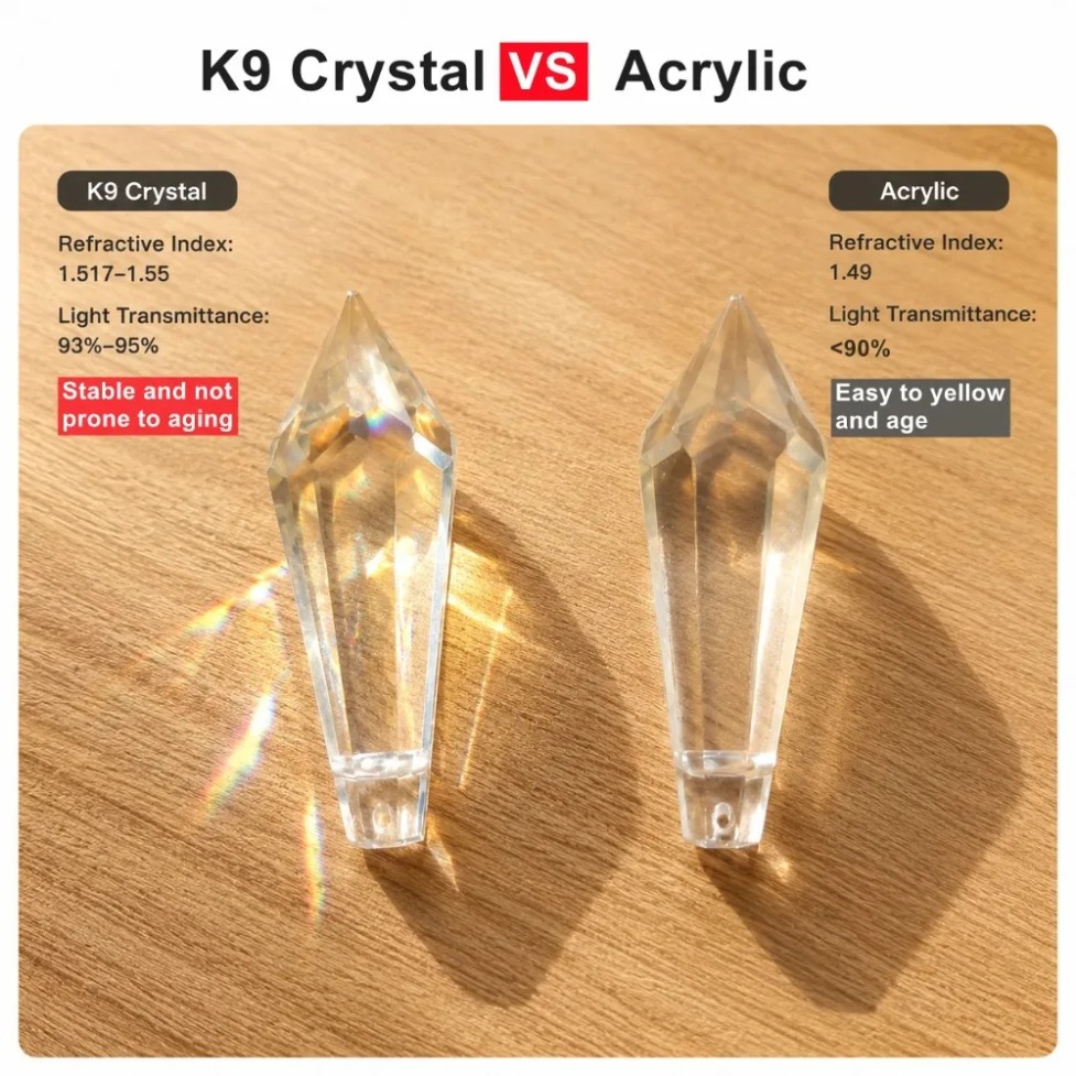 1/5/10 SZT. Kryształowy wisior – Decor Lighting Fixtures recenzja i cena