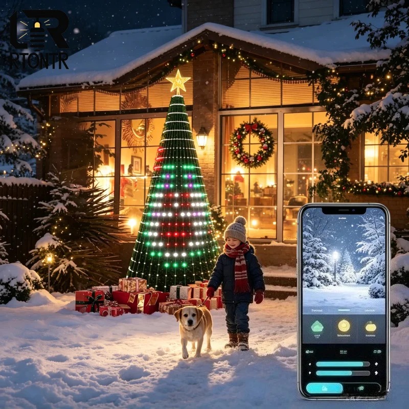 Świąteczne lampki choinkowe w  – Lighting Decoration For Home recenzja i cena