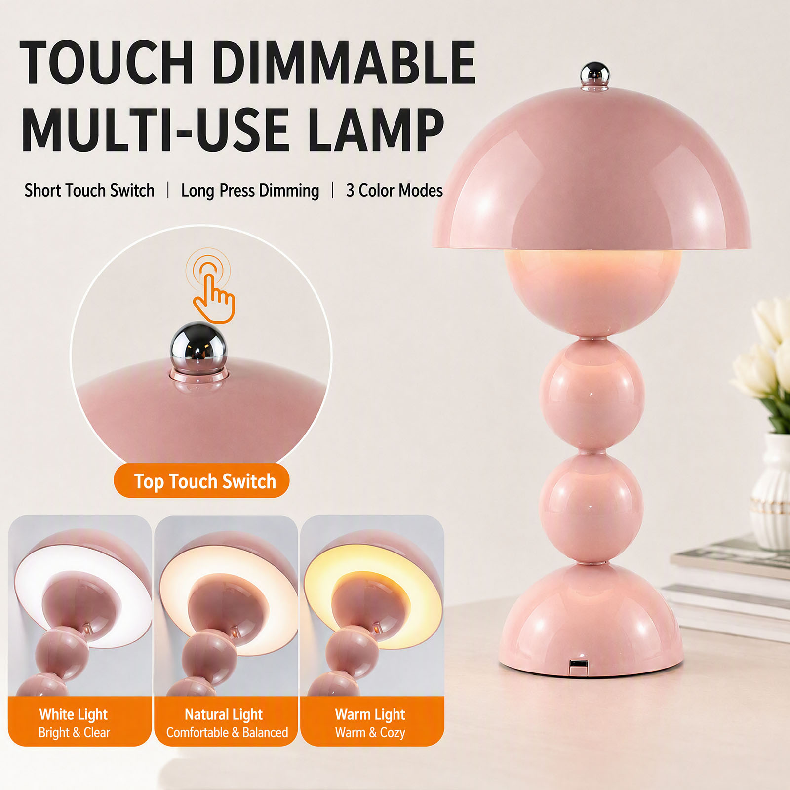 Lampa stołowa w stylu vintage, – Lighting Decor For Room recenzja i cena