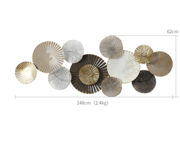 Produkty dropshippingowe 2024  – Lighting Metal Wall Decor recenzja i cena