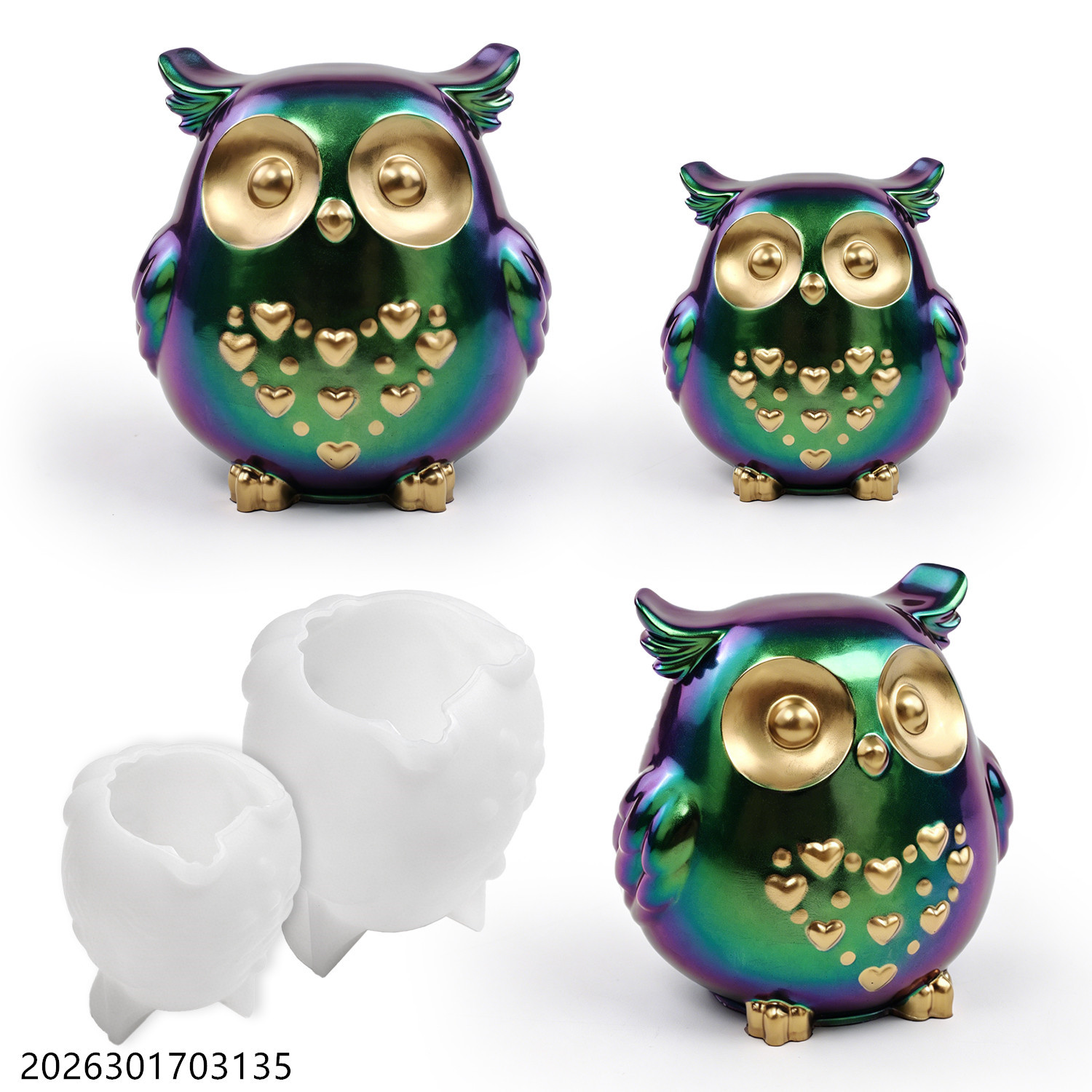Forma Silikonowa Sowa 3D Zesta – Candle Holder Set recenzja i cena