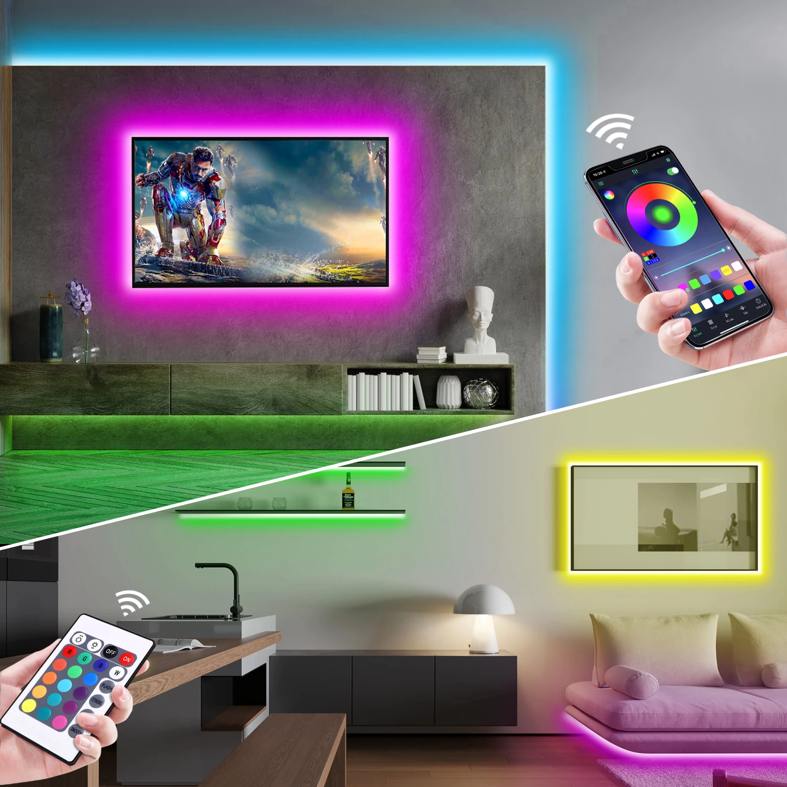 Taśma LED Neon RGB 1-5m, 5V US – Lighting Decoration For Home recenzja i cena